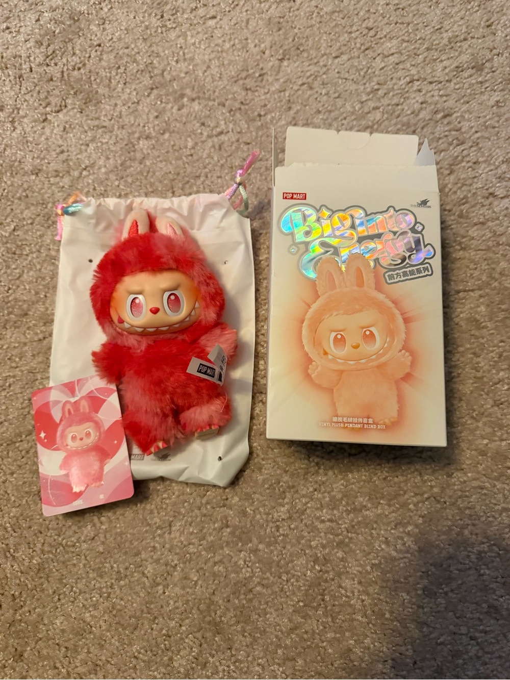 POP MART labubu Love collectible